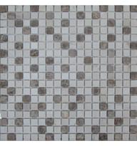 Плитка FK Marble Mix Mosaic Mix Cream 15-4T 30.5x30.5 см, поверхность матовая