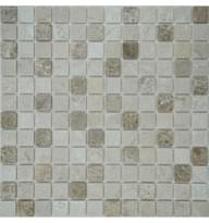 Плитка FK Marble Mix Mosaic Mix Cream 23-4T 30.5x30.5 см, поверхность матовая
