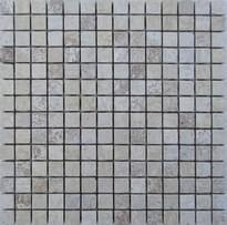 Плитка FK Marble Mix Mosaic Travertine Mix 20-7T 30.5x30.5 см, поверхность матовая