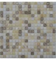 Плитка FK Marble Mix Mosaic White Cream 15-4T 30x30 см, поверхность матовая