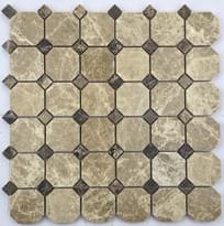 Плитка FK Marble Octagon M036+M022-BP 30.5x30.5 см, поверхность полированная