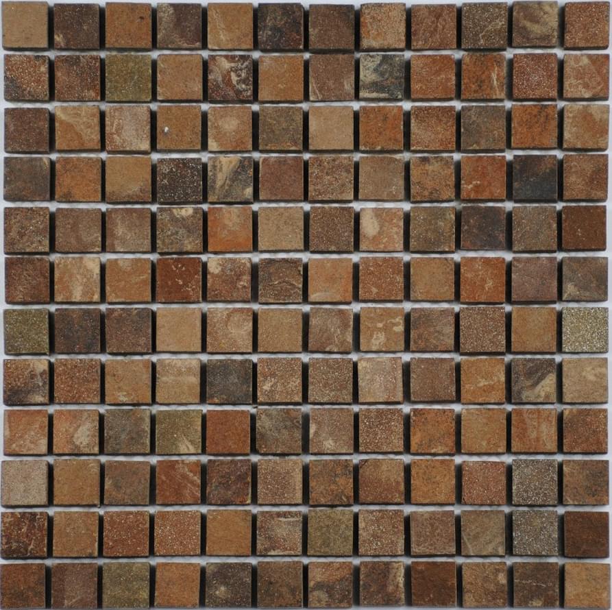 Плитка FK Marble Slate Slate Red 23 30.5x30.5 см, поверхность колотая