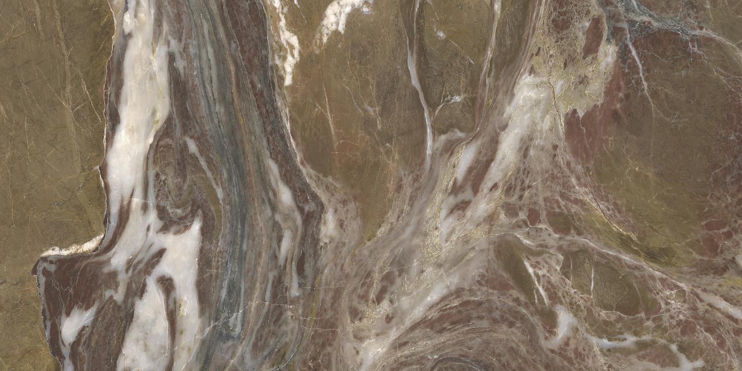 Плитка FMG Maxfine Marmi Brown Fusion Lucidato 75x150 см, поверхность полированная