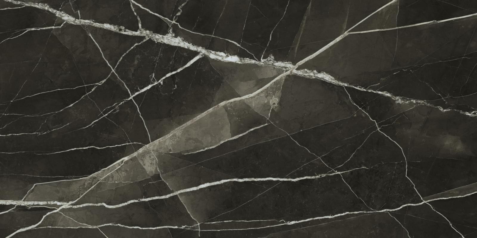 Плитка FMG Maxfine Marmi Calacatta Black Jewel 150x300 см, поверхность глянец