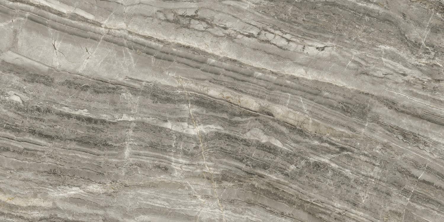 Плитка FMG Maxfine Marmi Nuvolato Grigio Lucidato 75x150 см, поверхность полированная