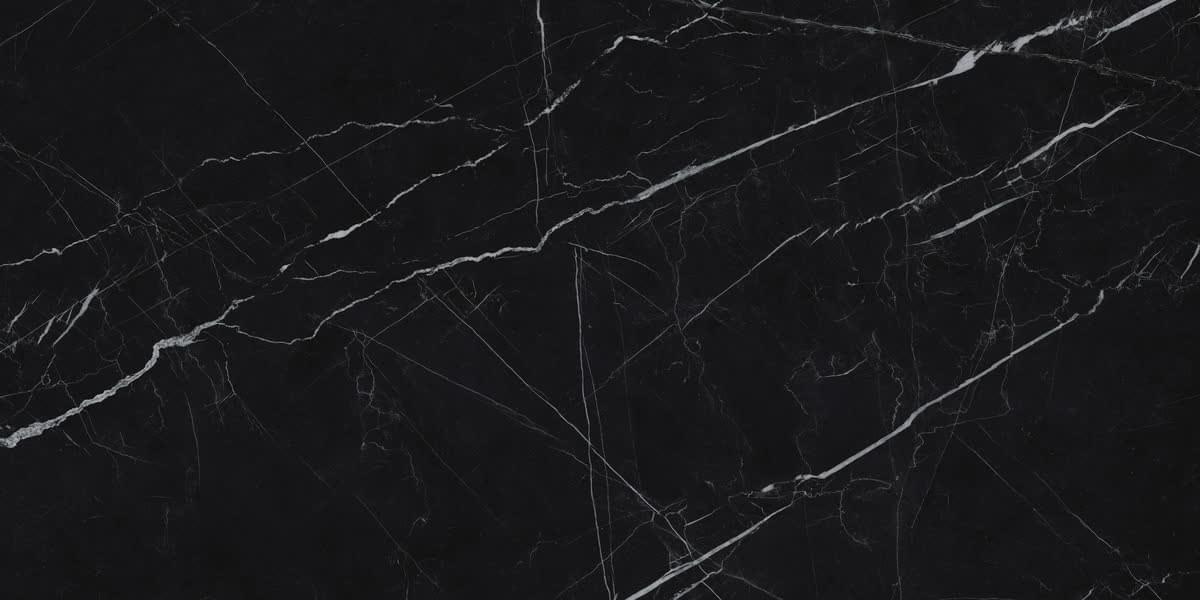 Плитка FMG Maxfine Select Black Marquinia Silky 60x120 см, поверхность полуматовая