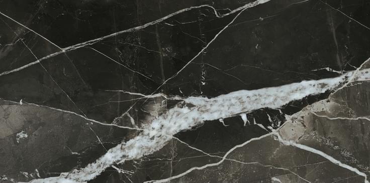 Плитка FMG Maxfine Select Calacatta Black Lucidato 60x120 см, поверхность полированная