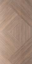 Плитка Fakhar Starwood 1025 Brown 60x120 см, поверхность матовая, рельефная
