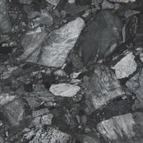 Плитка Fanal Stone River Black Nplus 89.8x89.8 см, поверхность полированная