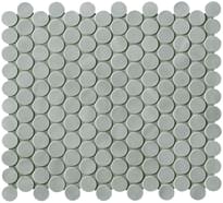 Плитка Fap Boston Cemento Mosaico Round 29.5x32.5 см, поверхность матовая