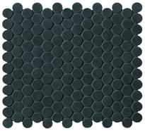Плитка Fap Boston Lavagna Mosaico Round 29.5x32.5 см, поверхность матовая