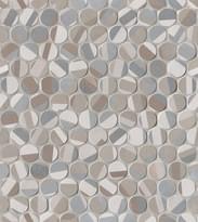 Плитка Fap Color Line Deco Round Mosaico 29.5x32.5 см, поверхность матовая