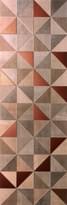 Плитка Fap Color Now Tangram Rame Inserto 30.5x91.5 см, поверхность матовая