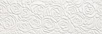 Плитка Fap Lumina Rose Bianco Gloss 25x75 см, поверхность глянец, рельефная