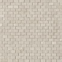 Плитка Fap Maku Grey Brick Mosaico 30.5x30.5 см, поверхность матовая