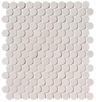 Плитка Fap Milano And Floor Bianco Round MosaicMatt Ø 2.2 29.5x32.5 см, поверхность матовая