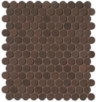 Плитка Fap Milano And Floor Corten Round Mosaic Matt Ø 2.2 29.5x32.5 см, поверхность матовая
