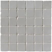 Плитка Fap Milano And Floor Grigio Macro Mosaic Ant Matt 5х5 30x30 см, поверхность матовая
