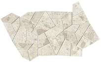Плитка Fap Nativa White Fly Mosaico Satin 25x41.5 см, поверхность полуматовая