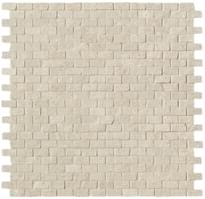 Плитка Fap Nux Beige Brick Mosaico Anticato 30.5x30.5 см, поверхность матовая
