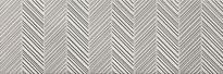 Плитка Fap Nux Mark Grey 25x75 см, поверхность матовая, рельефная