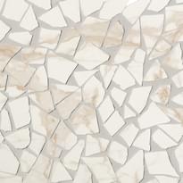 Плитка Fap Roma Diamond Calacatta Schegge Gres Mosaico 30x30 см, поверхность полированная