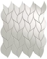 Плитка Fap Roma Gold Onice Neve Leaves Mosaico 25.9x30.9 см, поверхность глянец