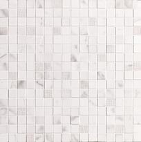 Плитка Fap Roma Stone Carrara Delicato Mosaico 30.5x30.5 см, поверхность матовая