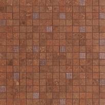 Плитка Fap Roma Stone Corten Mosaico 30.5x30.5 см, поверхность матовая