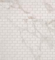 Плитка Fap Roma Calacatta Brick Mosaico 30x30 см, поверхность матовая