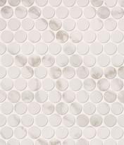 Плитка Fap Roma Calacatta Round Mosaico 29.5x32.8 см, поверхность матовая