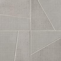 Плитка Fap Rooy Grey Domino Mosaico 37.5x37.5 см, поверхность матовая
