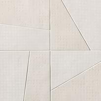Плитка Fap Rooy White Domino Mosaico 37.5x37.5 см, поверхность матовая