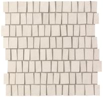 Плитка Fap Sheer White Bar Mosaico 30.5x30.5 см, поверхность матовая
