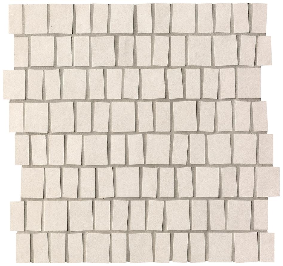 Fap Sheer White Bar Mosaico 30.5x30.5