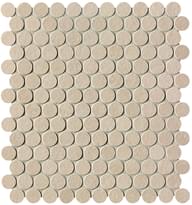 Плитка Fap Summer Sabbia Gres Round Mosaico 29.5x32.5 см, поверхность матовая