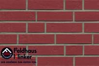 Плитка Feldhaus Accudo Carmesi R711NF14 7.1x24 см, поверхность матовая, рельефная