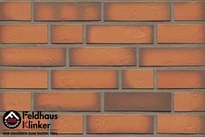 Плитка Feldhaus Accudo Terracotta Vivo R718NF14 7.1x24 см, поверхность матовая, рельефная