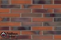 Плитка Feldhaus Carbona Terreno Bluastro R562DF14 5.2x24 см, поверхность матовая, рельефная