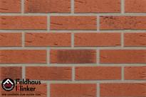 Плитка Feldhaus Classic Terreno Rustico Carbo R488NF14 7.1x24 см, поверхность матовая, рельефная