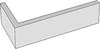 Плитка Feldhaus Vario Bacco Vario Argo Albula W941DF14 5.2x35.5 см, поверхность матовая, рельефная