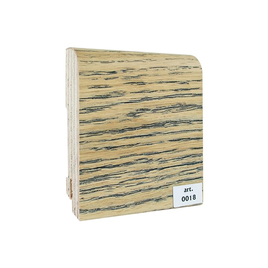 Плинтус Finitura Dekor Плинтус Шпон Шпон 018 30 mm 10x240x3 см поверхность матовая