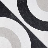 Плитка Fioranese Cementine Black And White 5 20x20 см, поверхность матовая