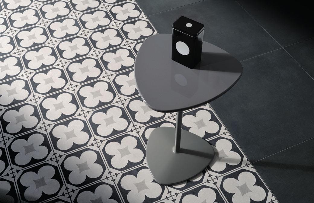 керамогранит фабрики Fioranese коллекция Cementine Black And White