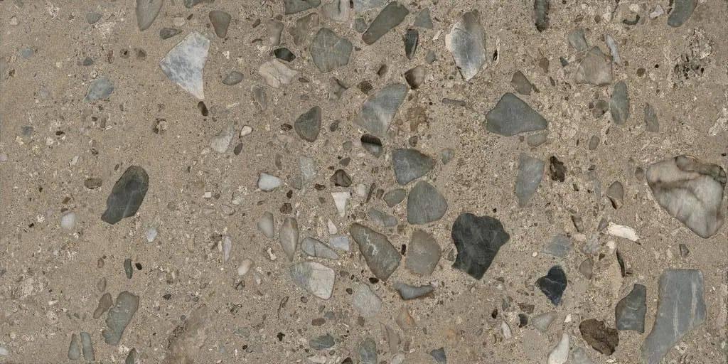 Плитка Fioranese I Ciottoli Sassi Argilla 60.4x120.8 см, поверхность полуполированная