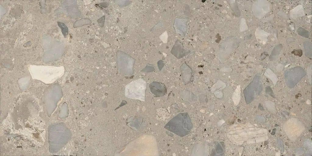 Плитка Fioranese I Ciottoli Sassi Grigio 60.4x120.8 см, поверхность полуполированная