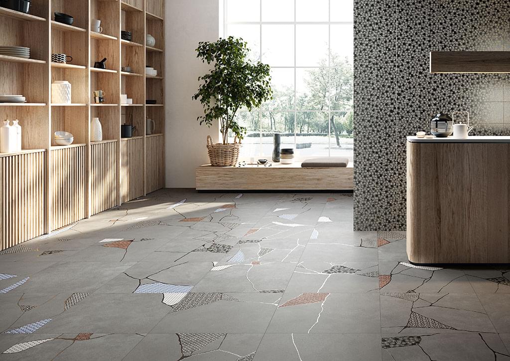 керамогранит фабрики Fioranese коллекция Kintsugi