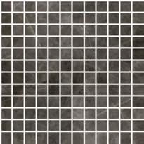 Плитка Fioranese Marmorea2 Amani Grey Mosaico 2.5x2.5 Levigato 30x30 см, поверхность полированная