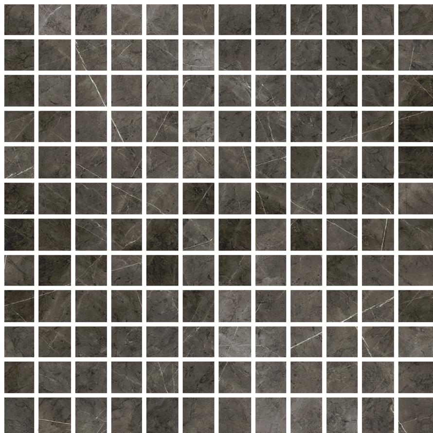 Fioranese Marmorea2 Amani Grey Mosaico 2.5x2.5 Levigato 30x30