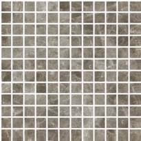 Плитка Fioranese Marmorea2 Jolie Grey Mosaico 2.5x2.5 Levigato 30x30 см, поверхность полированная